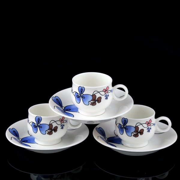 Cup & Saucer Set 8